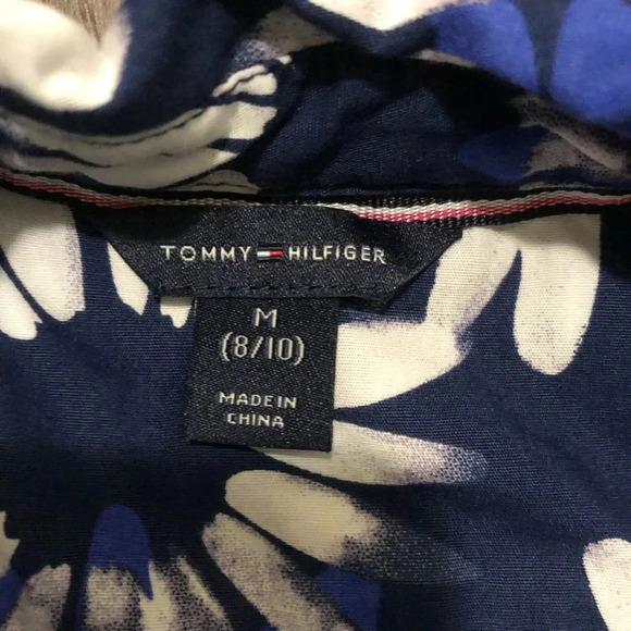 Girl’s Tommy Hilfiger Floral Print Dress - Picture 3 of 3